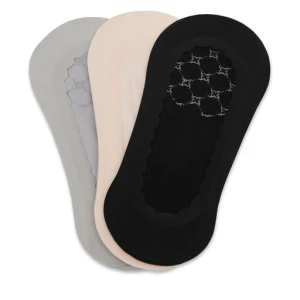 Zestaw 3 par stopek damskich Nine West LA_NW_4WB_006_SS25 (3-PACK) MIX Kolorowy