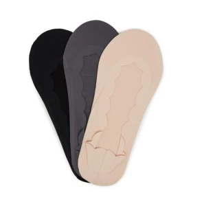 Zestaw 3 par stopek damskich Nine West LA_NW_4WB_009_SS25 (3-PACK) BKACK/MIX Kolorowy
