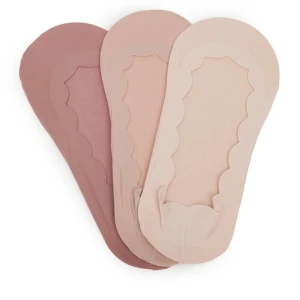 Zestaw 3 par stopek damskich Nine West LA_NW_4WB_009_SS25 (3-PACK) BKACK/MIX Różowy