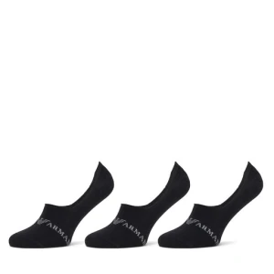 Zestaw 3 par stopek męskich Emporio Armani Underwear 306227 4F254 50620 Czarny