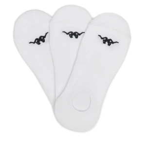 Zestaw 3 par stopek unisex Kappa KR_STAN_SS25 (3-PACK) Biały