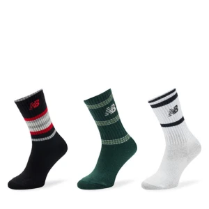 Zestaw 3 par wysokich skarpet dziecięcych New Balance LAS49363 Kolorowy