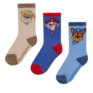 Zestaw 3 par wysokich skarpet dziecięcych Paw Patrol ACCCS-AW24-326PAW (3-pack) Kolorowy