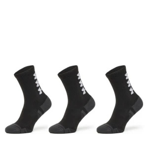 Zestaw 3 par wysokich skarpet męskich Under Armour UA Perform Tech 3p Crew 1379515 Czarny