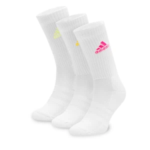 Zestaw 3 par wysokich skarpet unisex adidas IP2635 3-PACK Biały