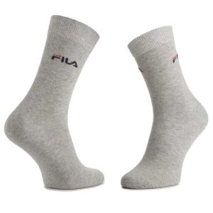 Zdjęcie produktu Zestaw 3 par wysokich skarpet unisex Fila F9630 Szary