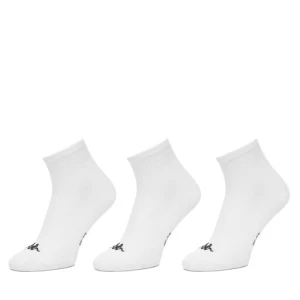 Zestaw 3 par wysokich skarpet unisex Kappa KR_FRESH_SS25 (3-PACK) Biały