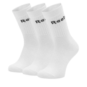 Zdjęcie produktu Zestaw 3 par wysokich skarpet unisex Reebok Art Core Mid Crew So GH0332 Biały