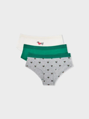 Zestaw 3 szortów z bawełny Etam