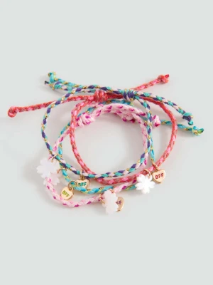 Zdjęcie produktu Zestaw 4 bransoletek Best Friends złoty - Dzieci - Rozmiar uniwersalny - MANGO KIDS