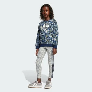 Zestaw Adidas Originals X Liberty London Crew Leggings Kids