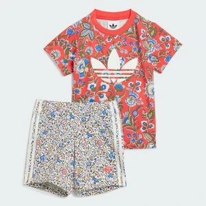 Zestaw adidas Originals x Liberty London Short Tee Kids