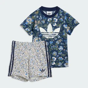 Zestaw adidas Originals x Liberty London Short Tee Kids
