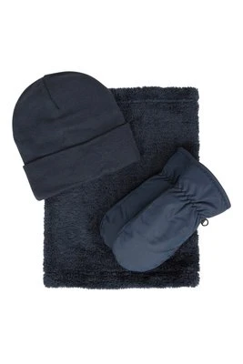 Zestaw akcesoriów zimowych dla dzieci - Navy Mountain Warehouse