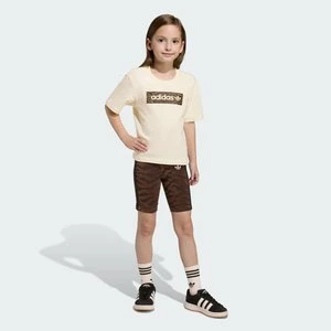 ZESTAW AOP CYCLING SHORT TEE Adidas