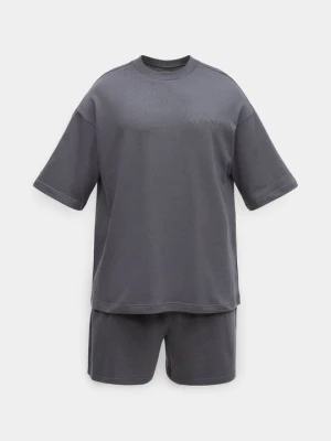 Zestaw bielizny nocnej Calvin Klein ciemnoszary