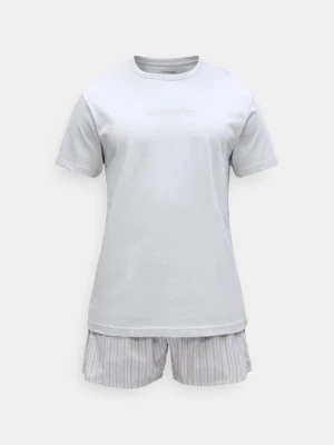 Zestaw bielizny nocnej Calvin Klein szary