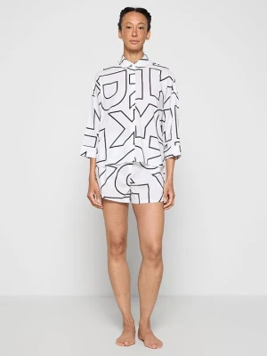 Zestaw bielizny nocnej DKNY beżowy