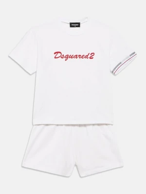 Zestaw bielizny nocnej Dsquared2 biały