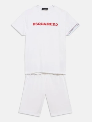 Zestaw bielizny nocnej Dsquared2 biały