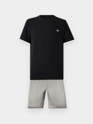 Zestaw bielizny nocnej Emporio Armani czarny