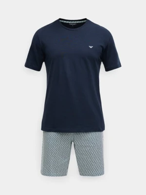Zestaw bielizny nocnej Emporio Armani granatowy