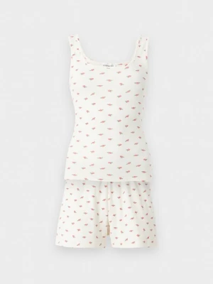 Zestaw bielizny nocnej Even&Odd By Zalando biały