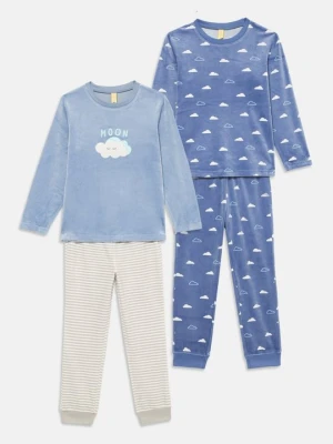 Zestaw bielizny nocnej Friboo By Zalando jasnoniebieski