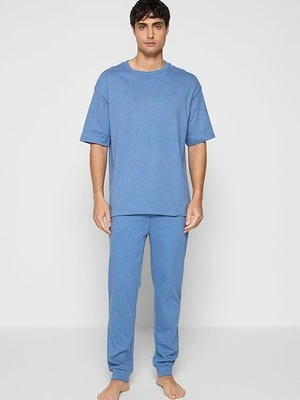 Zestaw bielizny nocnej Gant niebieski denim