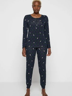 Zestaw bielizny nocnej Lauren Ralph Lauren czarny melanż