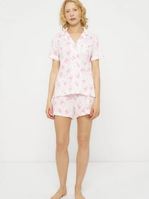 Zestaw bielizny nocnej Lauren Ralph Lauren biały