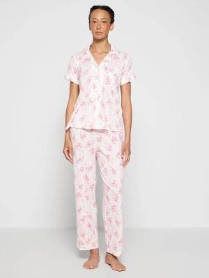 Zestaw bielizny nocnej Lauren Ralph Lauren biały
