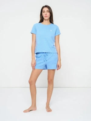 Zestaw bielizny nocnej Lauren Ralph Lauren niebieski