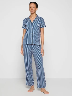Zestaw bielizny nocnej Lauren Ralph Lauren niebieski