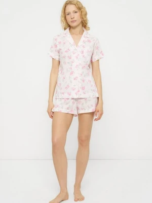 Zestaw bielizny nocnej Lauren Ralph Lauren różowy