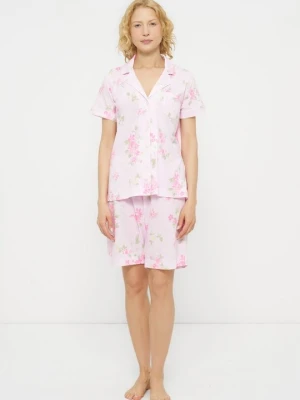 Zestaw bielizny nocnej Lauren Ralph Lauren różowy