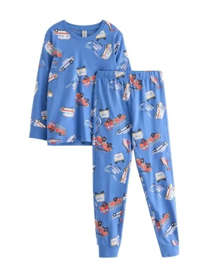 Zestaw bielizny nocnej Lindex niebieski denim