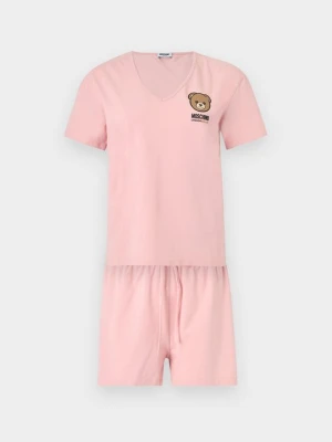 Zestaw bielizny nocnej MOSCHINO różowy
