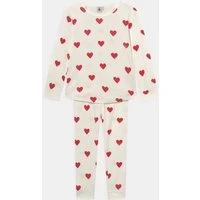 Zestaw bielizny nocnej Petit Bateau czerwony