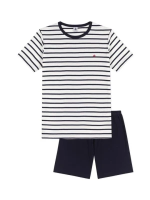 Zestaw bielizny nocnej Petit Bateau granatowy