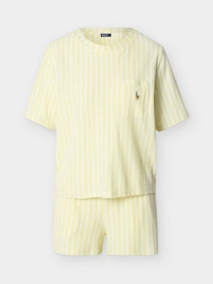 Zestaw bielizny nocnej Polo Ralph Lauren jasnożółty