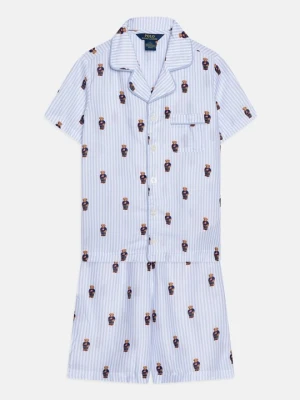 Zestaw bielizny nocnej Polo Ralph Lauren niebieski