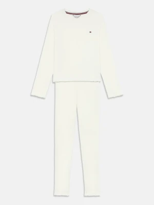 Zestaw bielizny nocnej Tommy Hilfiger mleczny