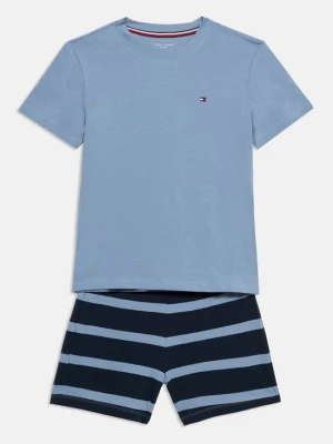 Zestaw bielizny nocnej Tommy Hilfiger niebieski