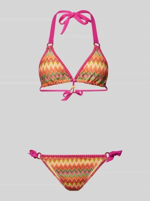 Zestaw bikini z wiązaniem na szyi model ‘LIKOSIMA’ banana moon