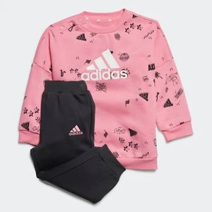 Zestaw Brand Love Crew Sweatshirt Set Kids Adidas