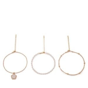 Zestaw bransoletek Aldo DEVABELDEN 13994845 Złoty