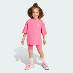Zestaw Cycling Shorts and Tee Kids Adidas