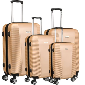 Zestaw czterech twardych walizek podróżnych - Peterson Merg
