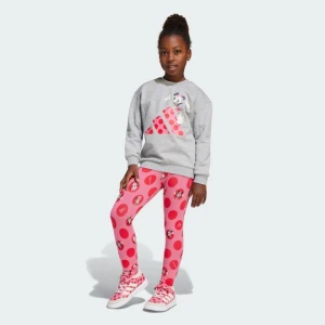 Zestaw Disney Minnie Mouse Jogger Adidas szary